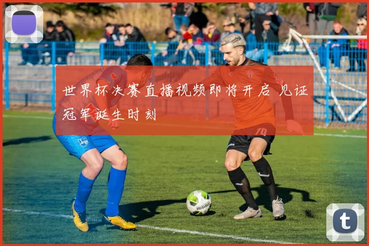 世界杯决赛直播视频即将开启 见证冠军诞生时刻