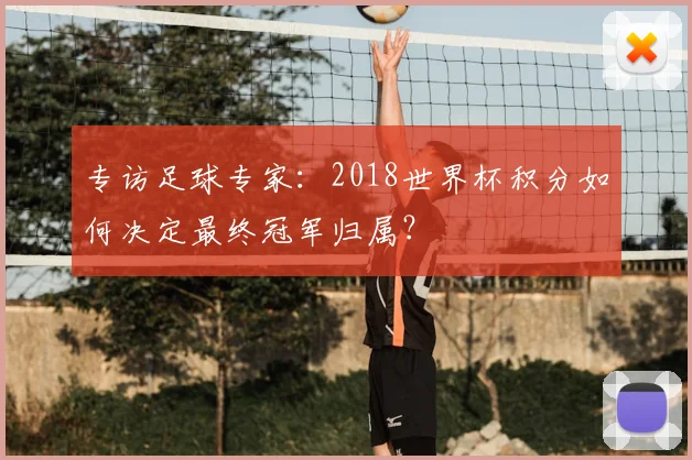 专访足球专家：2018世界杯积分如何决定最终冠军归属？